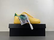 Nike Air Force 1 Low Patent Leather Topaz Gold Pine Green IO4489-700 - 4
