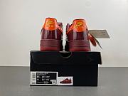 Nike Air Force 1 Low Patent Leather Dark Team Red Safety Orange IO4489-601  - 3
