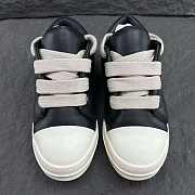 Rick Owens Jumbo Lace Padded Sneaks Low Black Milk RU02C7893-311 - 4