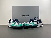 Balenciaga Radar Gradient Lines Light Grey Green Black 865703 WSTGL 1031 - 2