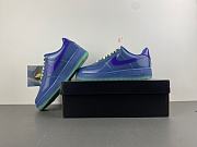 Nike Air Force 1 Low Patent Leather Mystic Navy Grape Ice IO4489-400 - 3