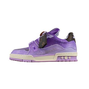 Louis Vuitton Trainer Sneaker Purple 1AJTQ9