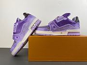 Louis Vuitton Trainer Sneaker Purple 1AJTQ9 - 6