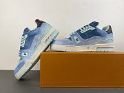 Louis Vuitton Trainer Sneaker Purple 1AJTQS - 5