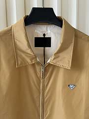 Prada Short-sleeved Re-Nylon zipper shirt - 4
