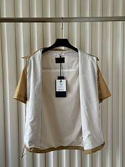 Prada Short-sleeved Re-Nylon zipper shirt - 5
