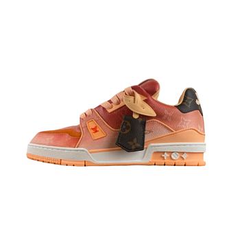 Louis Vuitton Trainer Sneaker Orange 1AJTPM