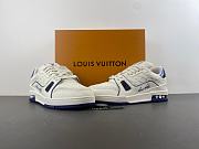 Louis Vuitton Trainer Sneaker Marine 1AKCLY - 4