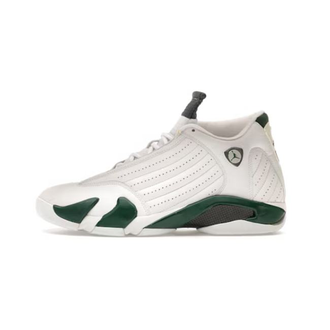 Air Jordan 14 Retro White Forest Green 311832-131 - 1