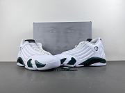 Air Jordan 14 Retro White Forest Green 311832-131 - 5