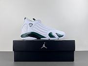 Air Jordan 14 Retro White Forest Green 311832-131 - 3