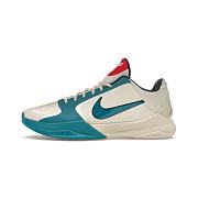 Nike Kobe 5 Protro Caitlin Clark Coconut Milk Spruce IZ1852-100 - 1