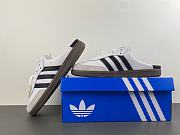 Adidas Samba Mule White Black Gum (Women's) LB3814 - 2
