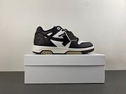 OFF-WHITE Out Of Office OOO Low Tops White Black White OMIA189C99LEA0011004 - 5