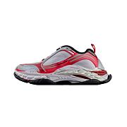 Balenciaga Triple S.2 Sneaker in grey, red and white 865849WTRS21169 - 1