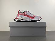 Balenciaga Triple S.2 Sneaker in grey, red and white 865849WTRS21169 - 3