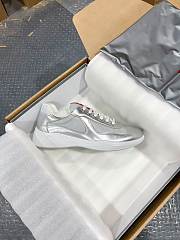 Prada America's Cup bling silver leather - 6