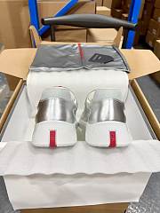 Prada America's Cup bling silver leather - 4