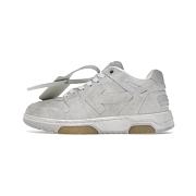 OFF-WHITE Out Of Office OOO Low Tops Vintage Suede Destressed White OMIA189F22LEA0120101 - 1