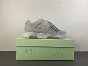 OFF-WHITE Out Of Office OOO Low Tops Vintage Suede Destressed White OMIA189F22LEA0120101 - 5