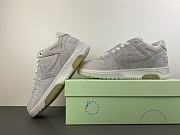 OFF-WHITE Out Of Office OOO Low Tops Vintage Suede Destressed White OMIA189F22LEA0120101 - 2