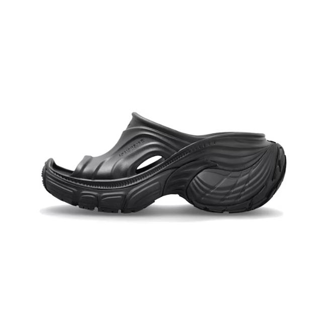 Balenciaga 6XL Slide Black 845068 W6XLM 1000 - 1