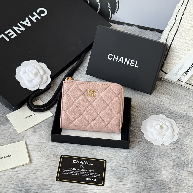 Chanel Matelasse Coco Mark Wallet 11.5×9.2×2cm - 1
