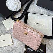 Chanel Matelasse Coco Mark Wallet 11.5×9.2×2cm - 4