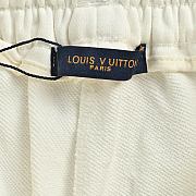 Louis Vuitton laser-cut logo patch shorts - 2
