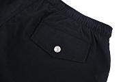 Hermes Maze Check Water-Sensitive Color-Changing Beach Shorts Black - 3