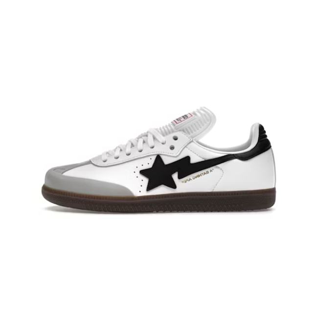 Adidas Samba Bape White Black Gum JR9245 - 1