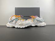 Balenciaga Track Trail Laces Sneaker in white, orange, blue and pink polyurethane, polyester and polyamide 800590WTRHK9745 - 5