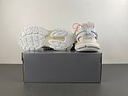Balenciaga Track Trail Laces Sneaker in white, orange, blue and pink polyurethane, polyester and polyamide 800590WTRHK9745 - 2