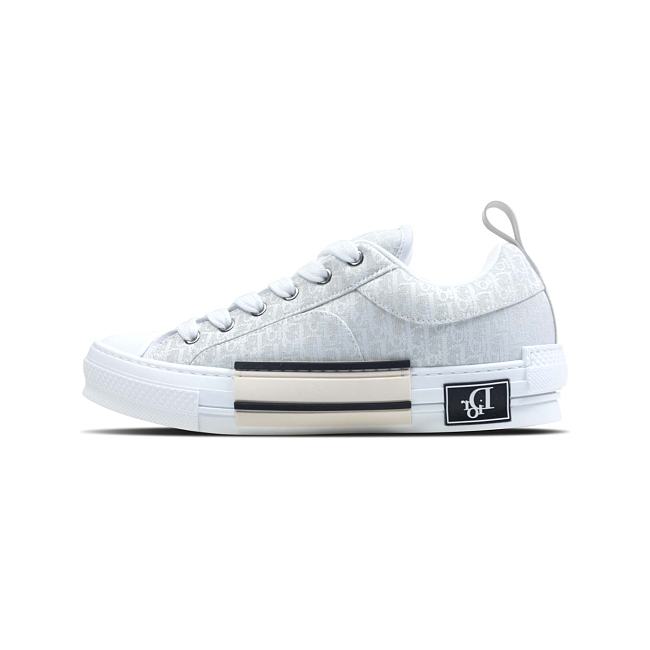 Dior B23 Skater Sneakers in White for Men  - 1