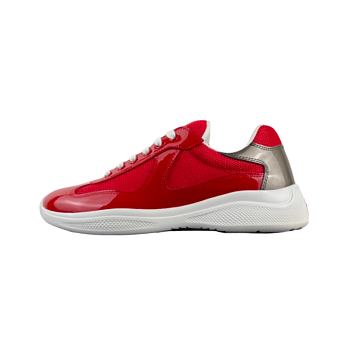 Prada America's Cup sneakers Red/Anthracite 4E3400_2ABO_F0MXK_F_G000