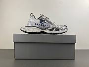 Balenciaga 3XL White Navy Grey 840090 W3XSG 9239 - 5