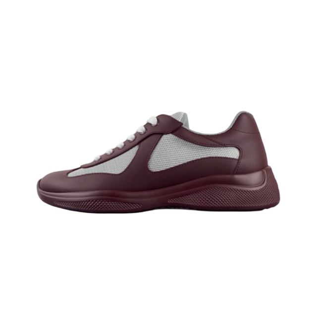 Prada America's cup sneakers amaranth red - 1