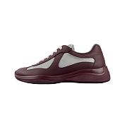 Prada America's cup sneakers amaranth red - 1
