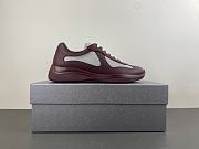 Prada America's cup sneakers amaranth red - 3