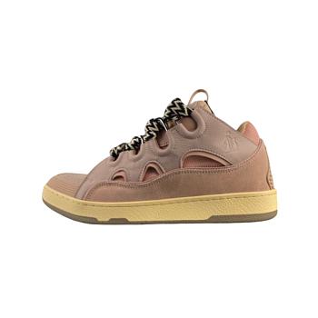 Lanvin Leather Curb Glitter Pale Pink FM-SKRK11-DRLX-A2251