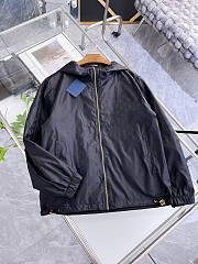 Louis Vuitton early release of the 2026 Autumn/Winter new men's reversible jacket black - 4