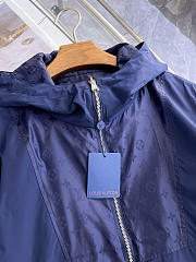 Louis Vuitton early release of the 2026 Autumn/Winter new men's reversible jacket navy - 5