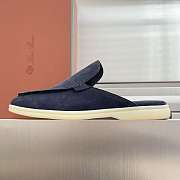 Loro Piana Babouche Walk Suede Slippers - 6