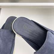 Loro Piana Babouche Walk Suede Slippers - 3
