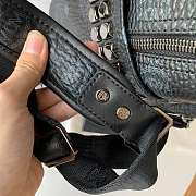 MCM Stark Backpack In Visetos Black 33x41x15cm - 4