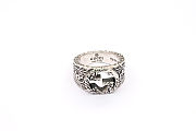 Gucci Vintage-style engraved ring  - 6