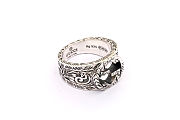 Gucci Vintage-style engraved ring  - 5