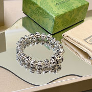 Gucci Interlocking G Engraved Boule Bracelet - 6