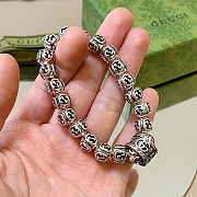 Gucci Interlocking G Engraved Boule Bracelet - 3