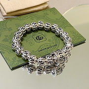 Gucci Interlocking G Engraved Boule Bracelet - 2